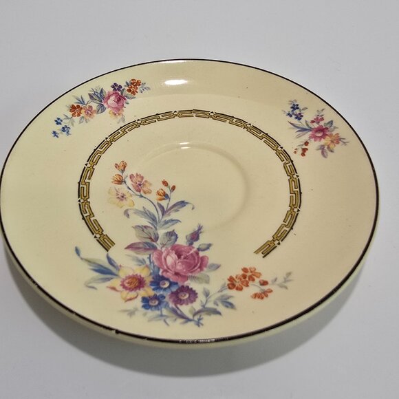 Myott Staffordshire - Vintage Floral Tea Cup & Saucer Set - Picture 6 of 7